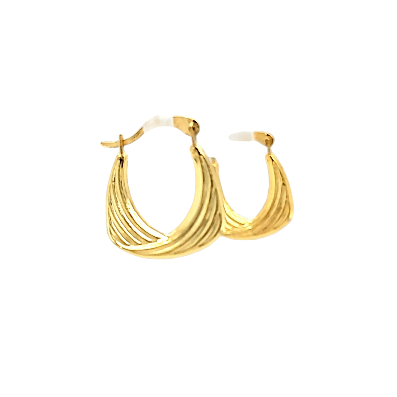 Cushion Cut Yellow Diamond Hoop Earrings – Ronald Abram